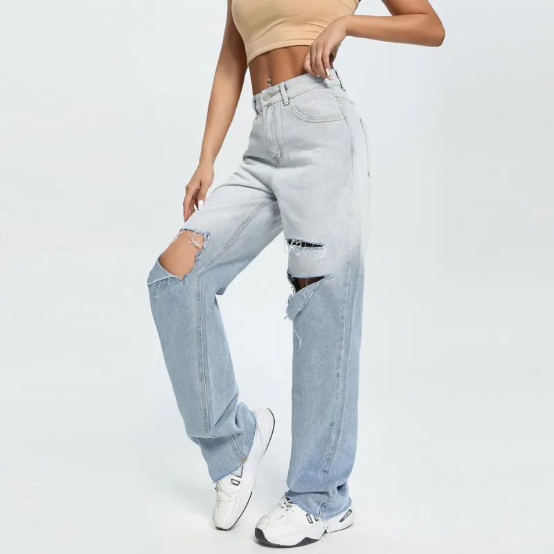Fade Into Summer Jeans sold by Empty Soda