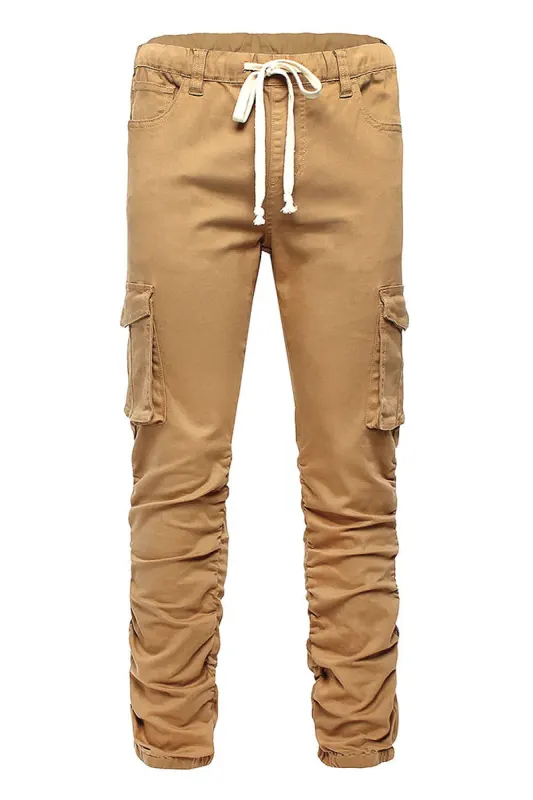 Bungee Scrunched Cargo Joggers sold by G-Style USA