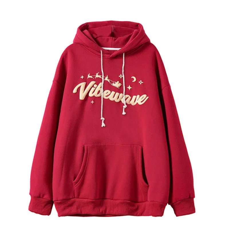 Christmas Hoodie Santa Delivering Gifts sold by Yugen Theory