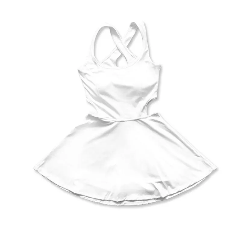 Tennis Skirt - Pure White (50% OFF!) sold by Flex Living