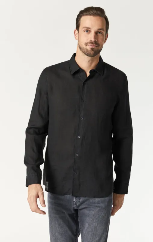 LONG SLEEVE SHIRT IN BLACK sold by Mavi