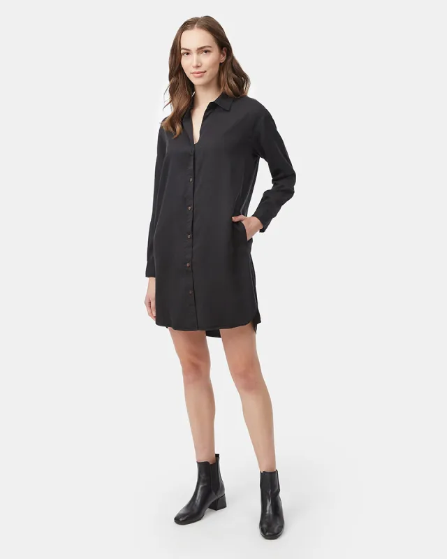 Oversized Shirt Dress sold by tentree