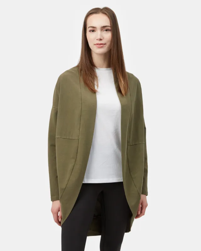 French Terry Cocoon Cardigan sold by tentree
