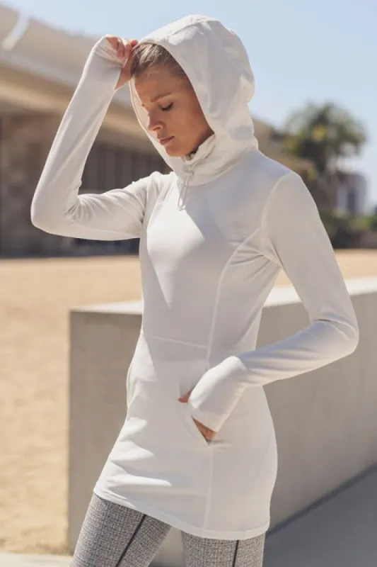 Active Hoodie Longline Pullover with Drawstring* sold by T-Shirt Addicts