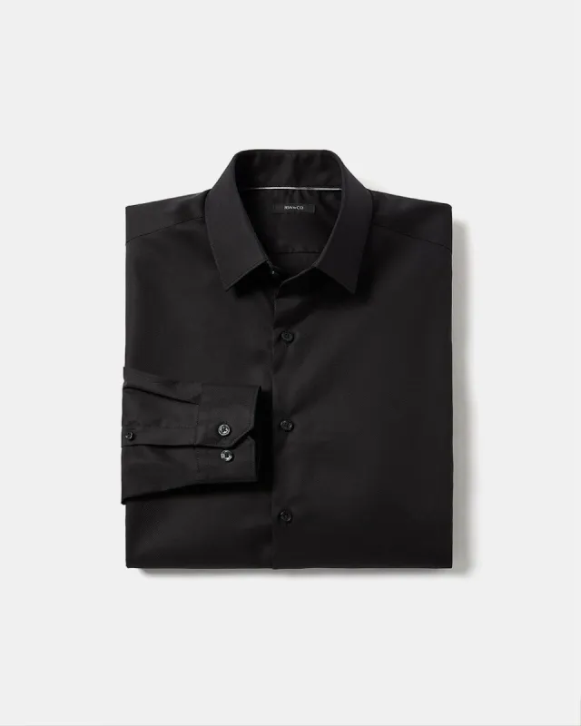 Solid Easy-care Twill Dress Shirt | RW&CO. sold by RW&CO.