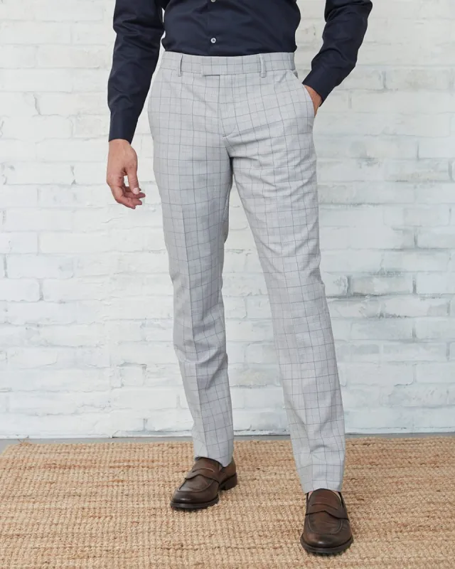 Slim Fit Grey Traveler Pant | RW&CO. sold by RW&CO.