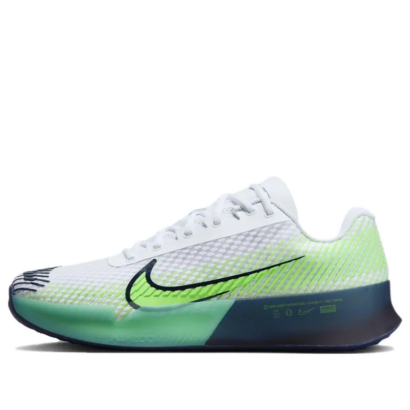 Nike Zoom Vapor 11 HC 'White Green Strike Navy' DR6966-103 sold by KicksCrew