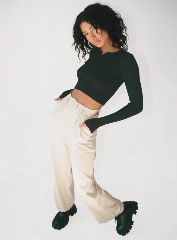 Amalia Pants Beige sold by Princess Polly