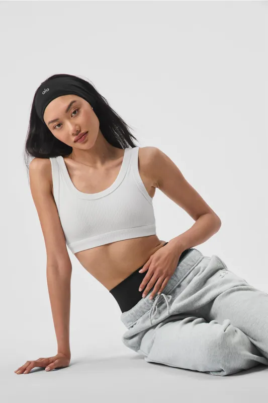 Wellness Bra - White sold by Alo Yoga