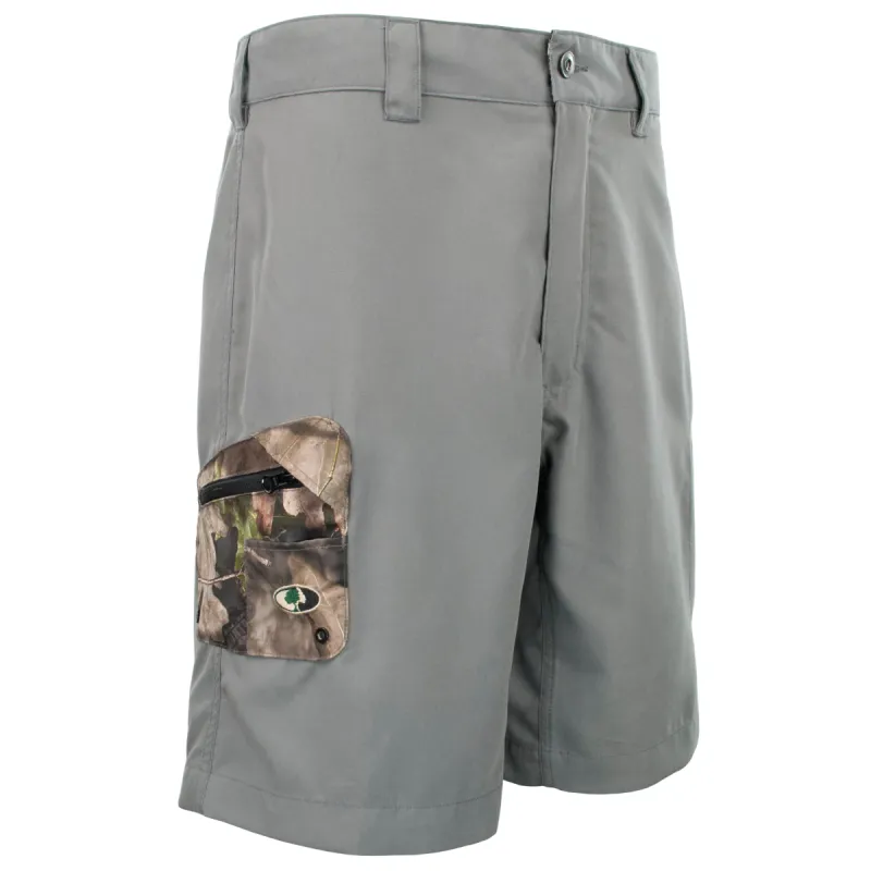 Mossy Oak Camo Accent Hybrid Shorts sold by Mossy Oak