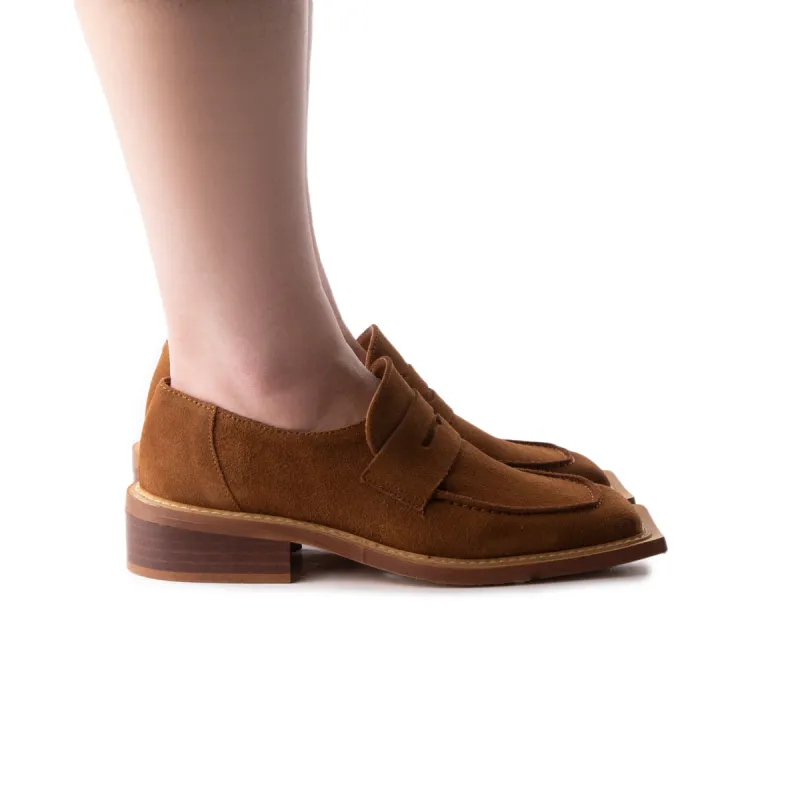 Malaya Tan Suede sold by L'Intervalle