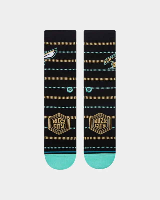 Stance X NBA Charlotte Hornets City Edition Socks Black sold by Culture Kings