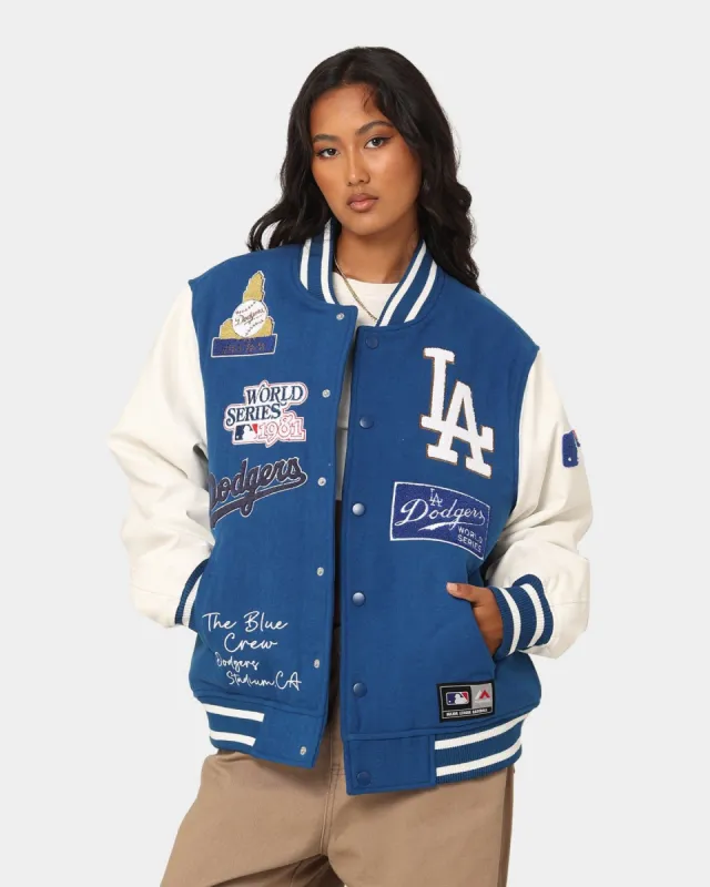 Los Angeles Dodgers Majestic スタジャン XXL Authentic LA Dodgers Majestic jacket XXL | eBay