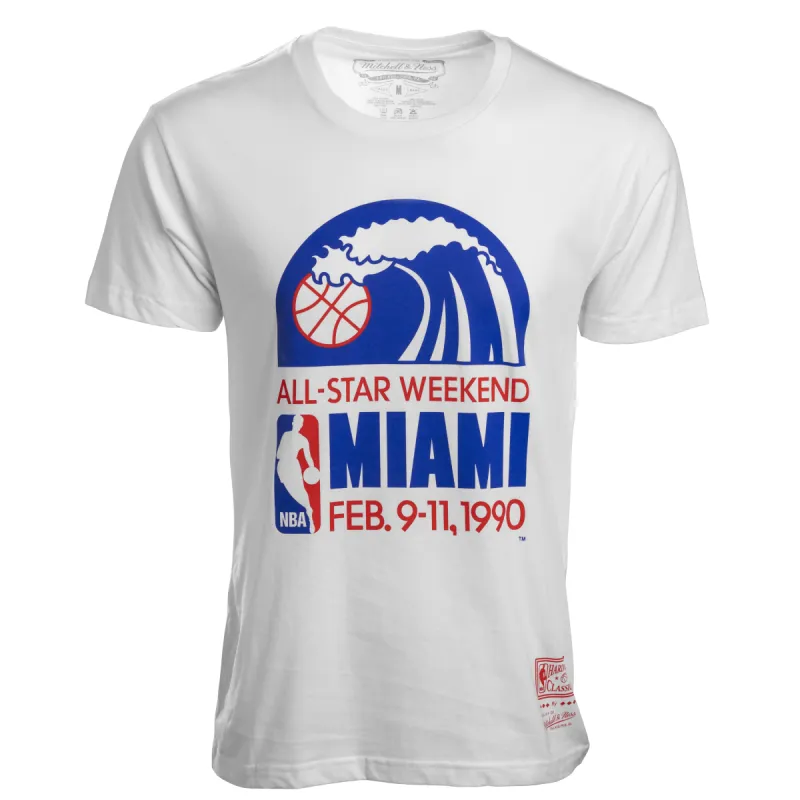 バスケットボール Mitchell &amp; Ness - mitchell&amp;ness miami heat GAME SHIRTS Mitchell & Ness Miami Heat T-Shirts | Mitchell & Ness