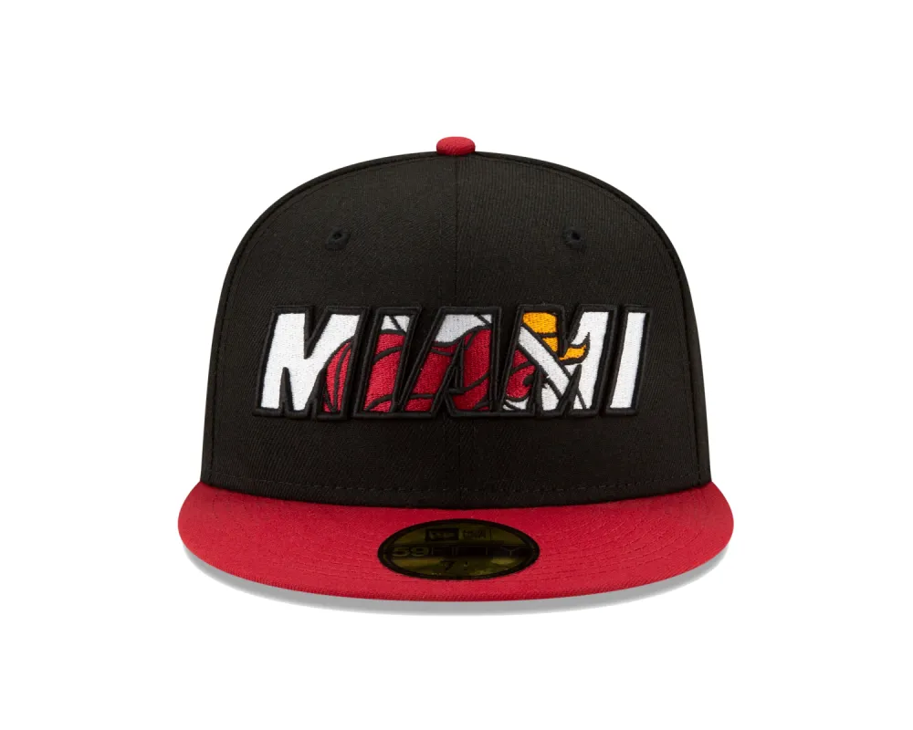 New Era Miami HEAT 2021 Draft Fitted sold by Miami Heat Store