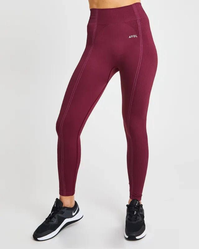 Reflex Seamless Leggings - Plum sold by AYBL