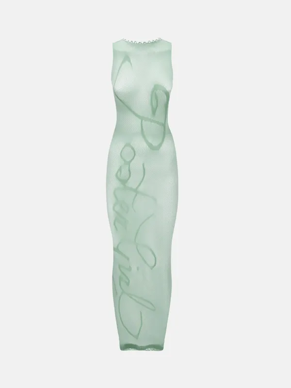 Aloha Midi Dress Malachite Green sold by Poster Girl