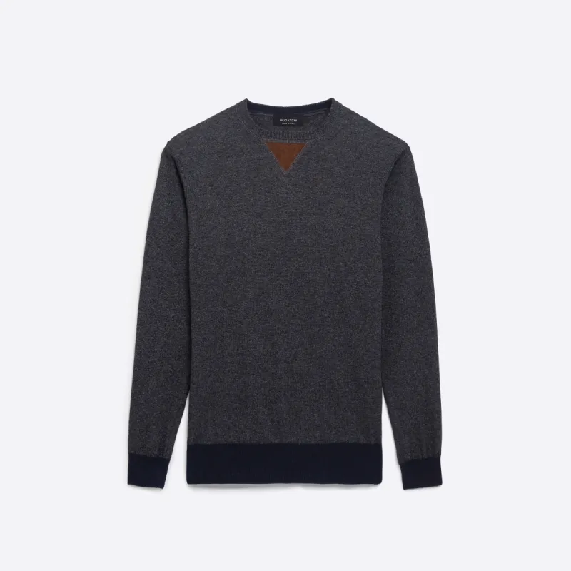 Solid Crew Neck Sweater sold by Bugatchi