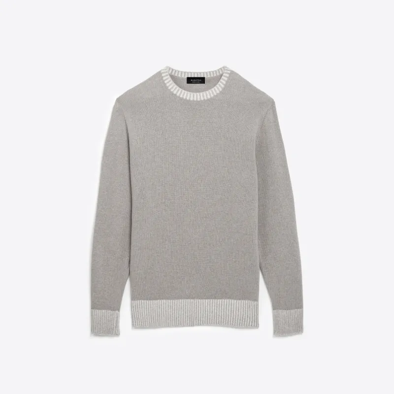 Solid Crew Neck Sweater sold by Bugatchi