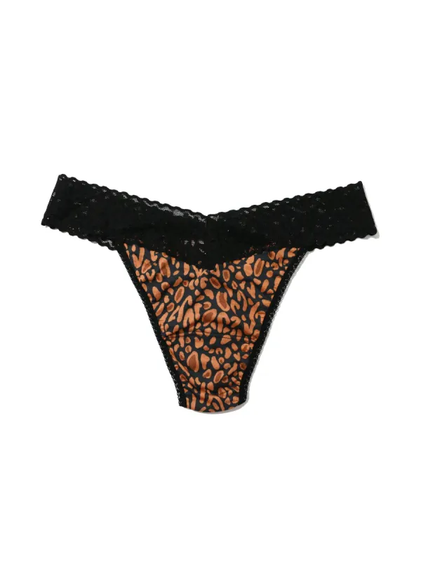 Printed DreamEase® Original Rise Thong So Wild sold by Hanky Panky