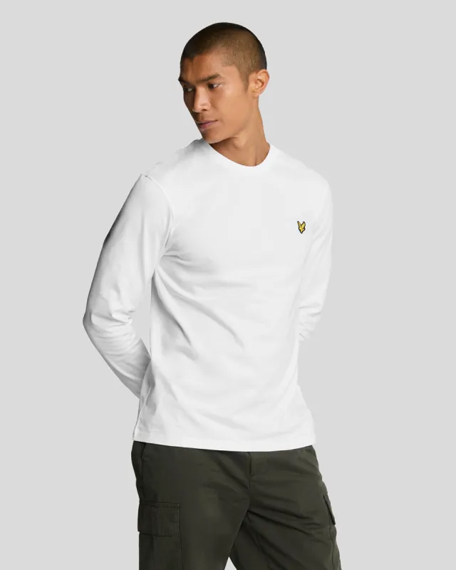 Plain Long Sleeve T-Shirt sold by Lyle & Scott