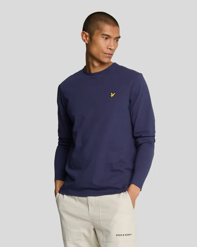 Plain Long Sleeve T-Shirt sold by Lyle & Scott