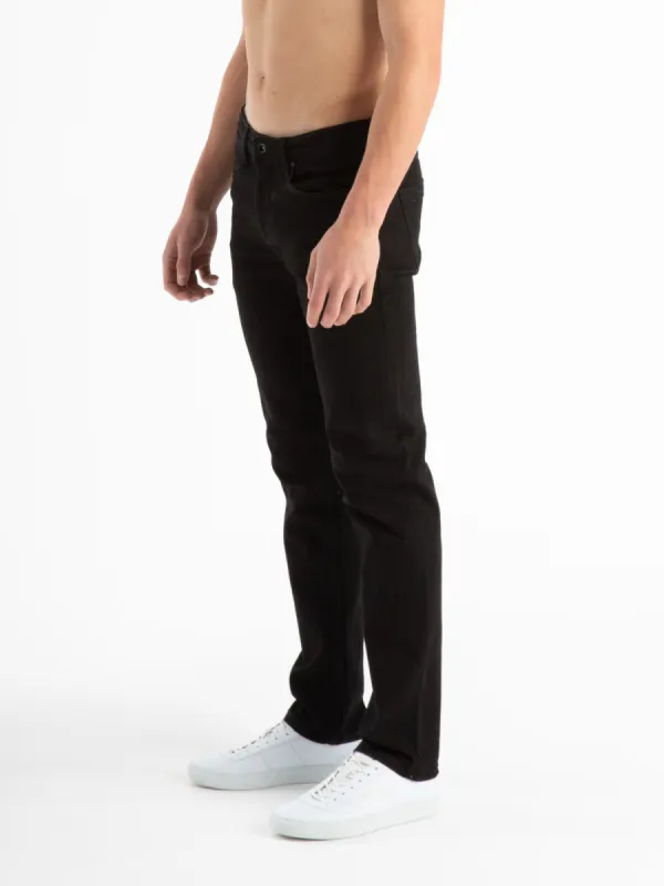 FREDDYS STRAIGHT LEG BLACK JEANS sold by Luke 1977