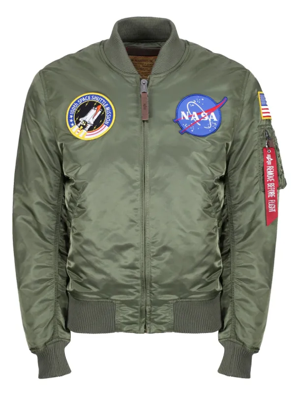 Alpha Industries MA-1 VF NASA Bomber Jacket sold by Luke 1977