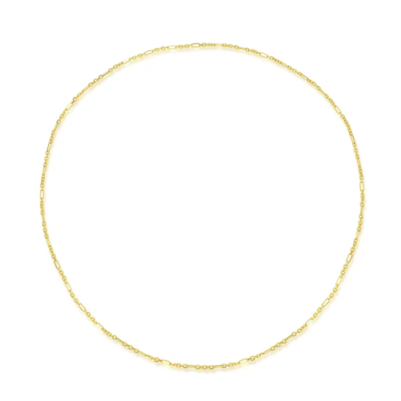 Dainty Yellow Gold Layering Necklace sold by Meira T