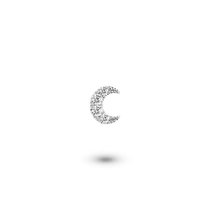 Custom Shaker | Moon Diamond Charm sold by Meira T