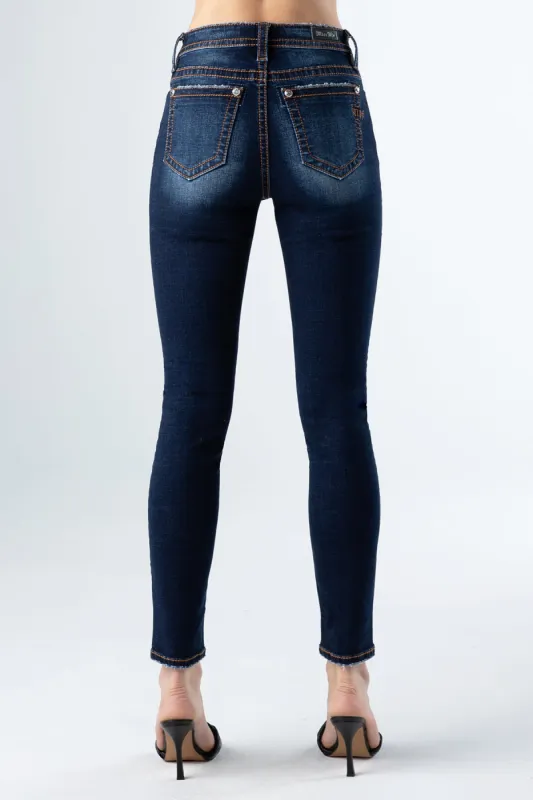 Classic Dark Wash Skinny Jeans sold by Miss Me