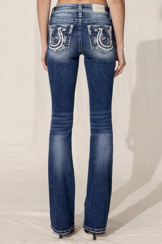 U2 Horseshoe Bootcut Jeans sold by Miss Me