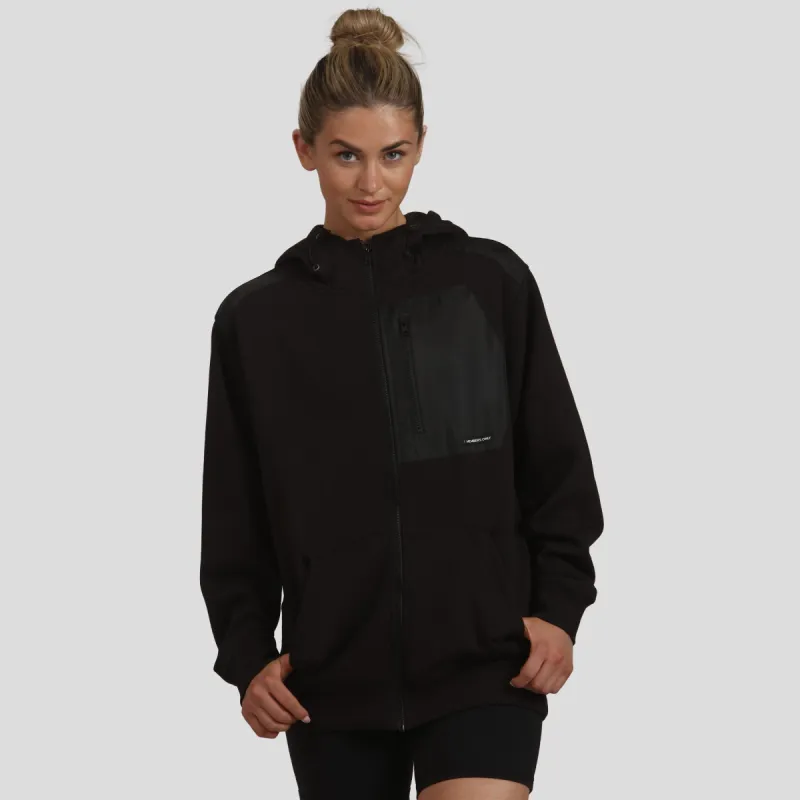 Women's Austin Zip-Up Oversized Hoodie sold by Members Only