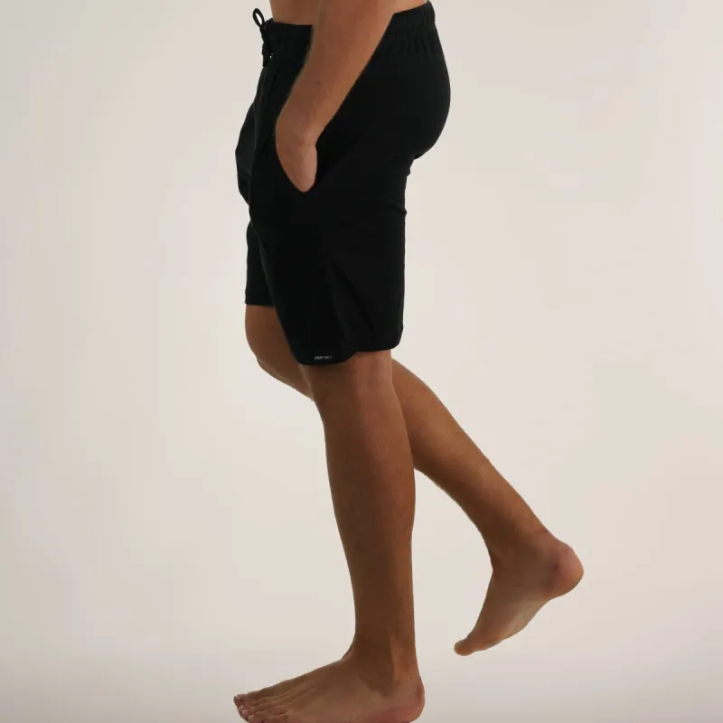 Men's Jersey Sleep Shorts - Black sold by Members Only