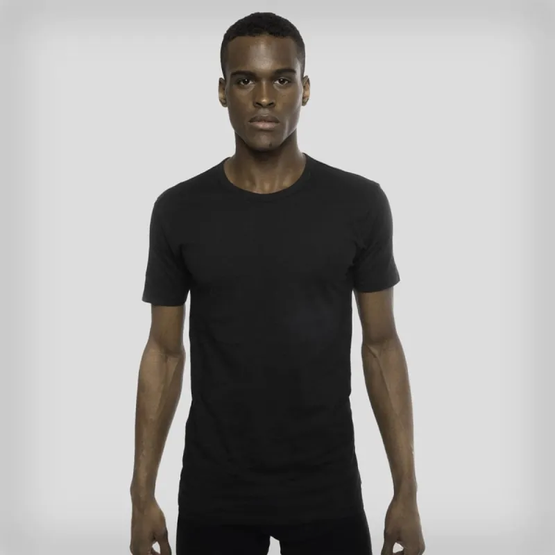Men's 3PK Cotton Crew Neck T-Shirt - Black - FINAL SALE sold by Members Only