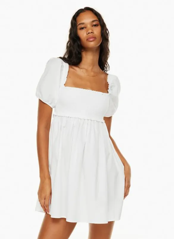 hadley poplin dress sold by Aritzia
