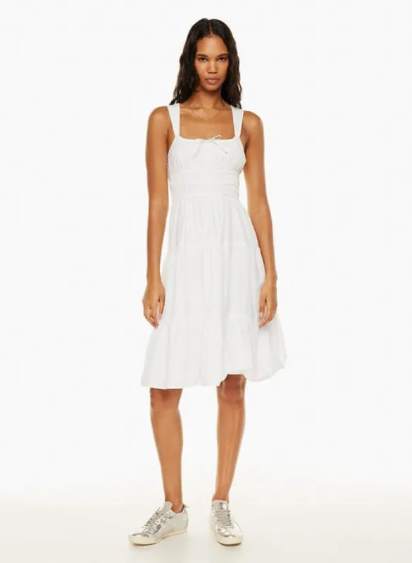 martine midi dress sold by Aritzia