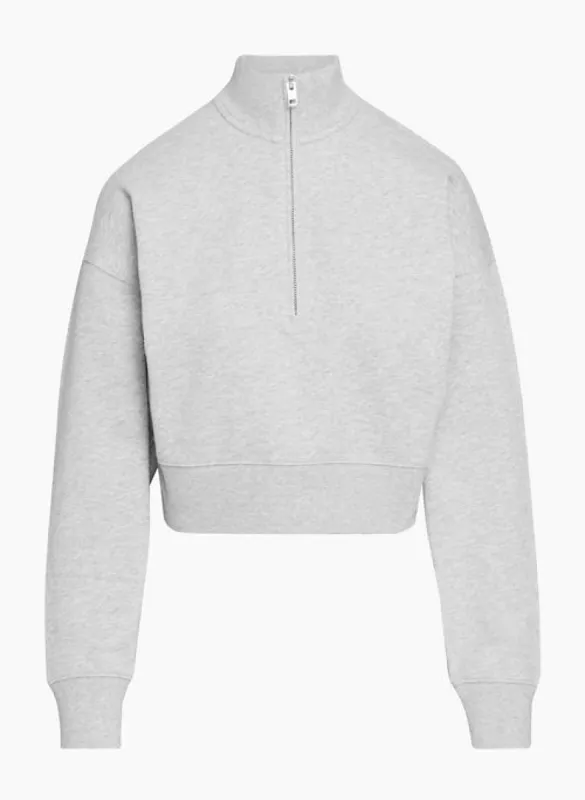community™ 1/2 zip sweatshirt sold by Aritzia