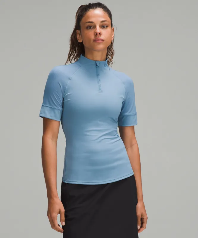 Nulux Half-Zip Golf Short-Sleeve Shirt | Parallel