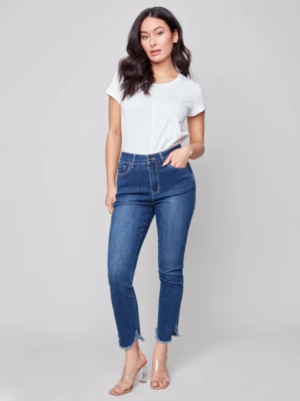 TULIP HEM JEAN sold by Nica