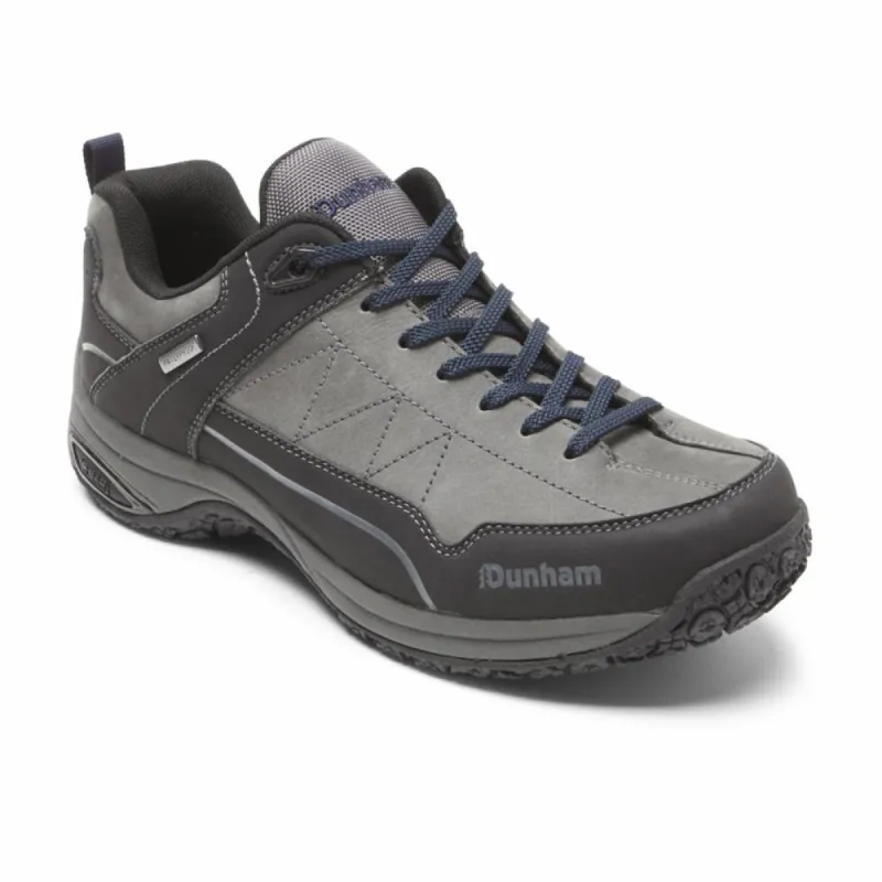 Dunham LUDLOW CLOUD PLUS LACE UP GREYNBK/BLACK sold by Rockport