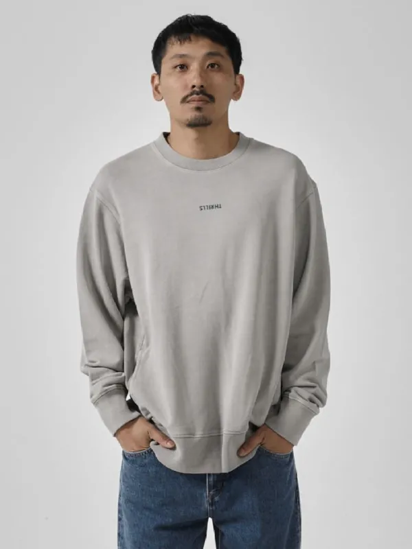 Minimal Thrills Oversize Crew  - Fog sold by Thrills
