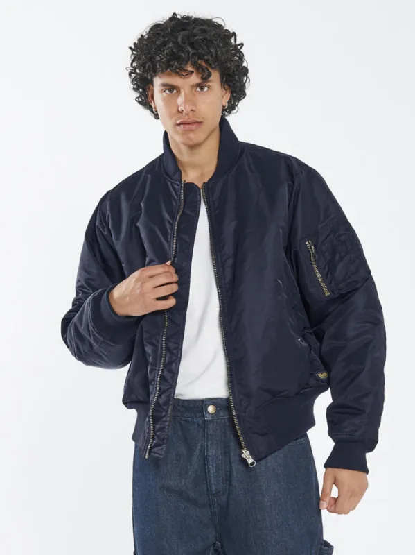Thrills Union Bomber - Dark Navy sold by Thrills