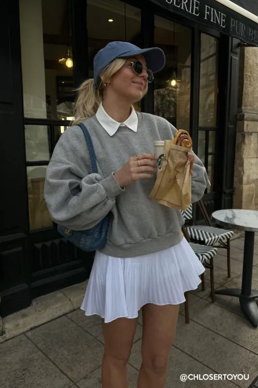 Lexi Brushed Oversized Sweatshirt sold by storets