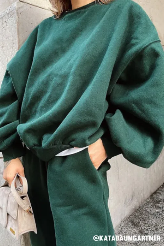 Lexi Brushed Oversized Sweatshirt sold by storets