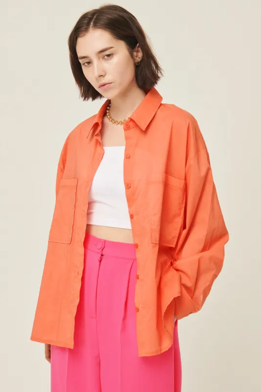 Sophia Relaxed Fit Cotton Shirt sold by storets