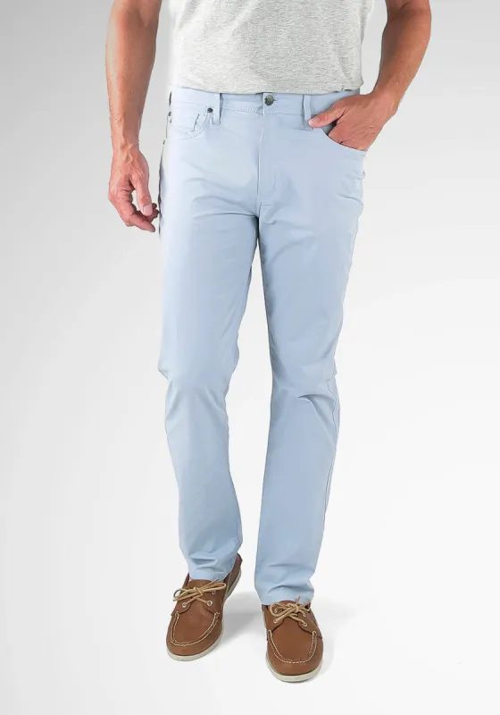 5 Pocket Pants - Athletic Fit Stretch Cotton/Nylon with Airotec® Performance sold by Tailor Vintage