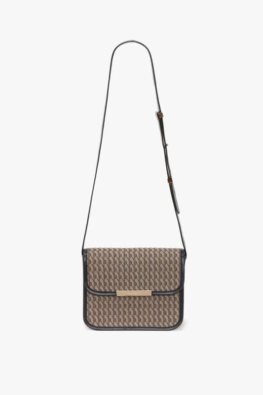Chain Shoulder Bag In VB Monogram Jacquard sold by Victoria Beckham