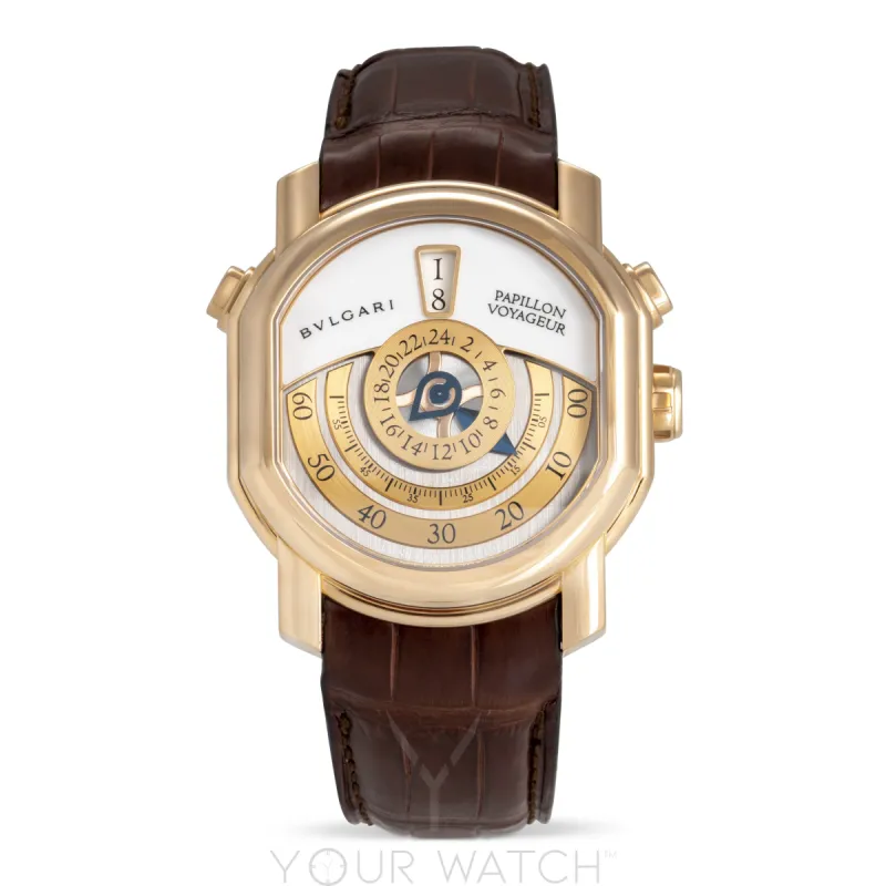 Bvlgari Daniel Roth Papillon Voyageur GMT Jumping Hours Men's Watch 101835 sold by Your Watch