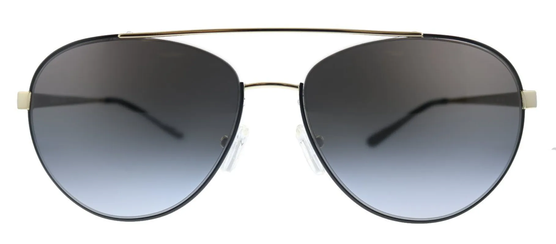 Michael Kors Aventura MK 1071 10148G Aviator Metal Gold Sunglasses with Black Gradient Lens sold by Gaffos